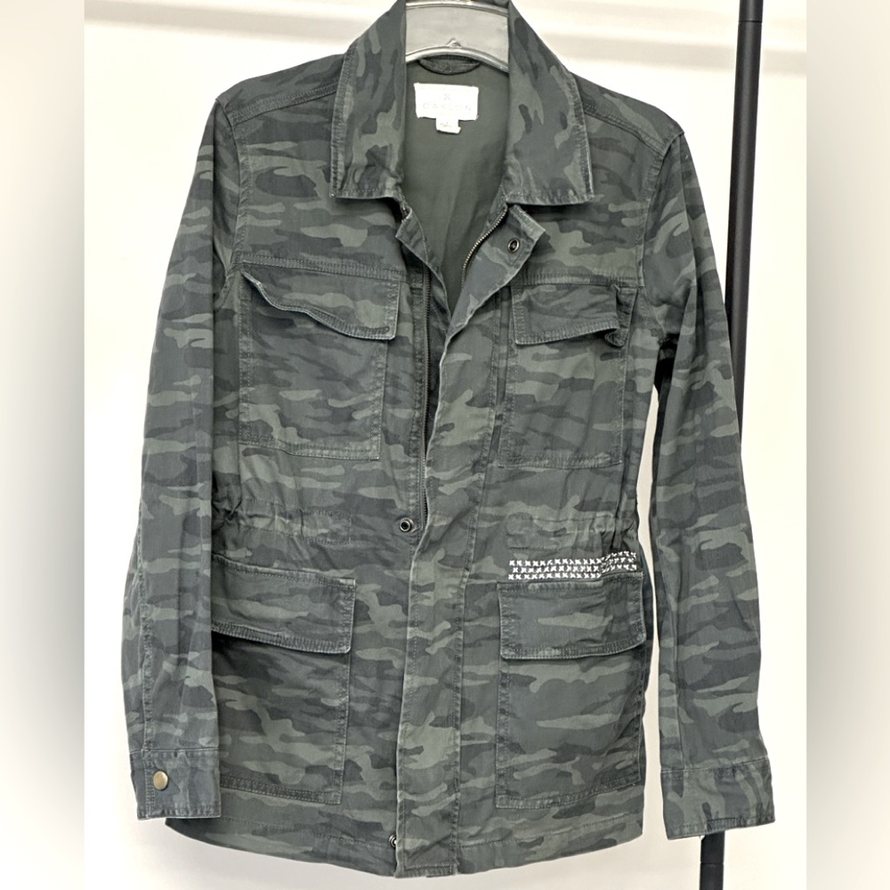 Caslon women's Camouflage Jacket, small